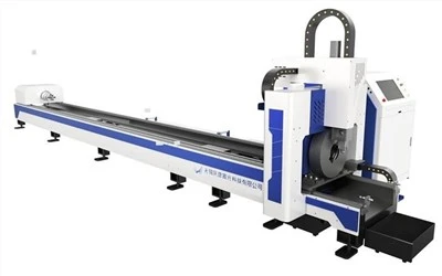 Visokohitrostni poceni 6m 1500W CNC stroj za lasersko rezanje cevi z Ipg Raycus močjo 1,5 kw 2 kw 3 kw