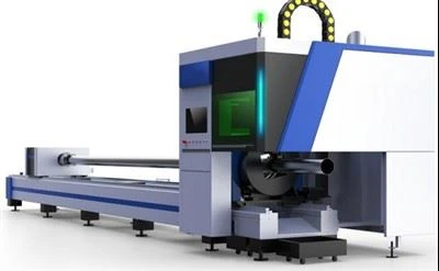1.5-3Kw 2 Chuck stroj za lasersko rezanje kovinskih cevi