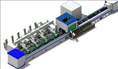 Avtomatski kovinski CNC laserski rezalnik vlaken 1500w 2000w 4000w 6000w stroj za lasersko rezanje cevi Cena za Al pločevino iz nerjavečega jekla
