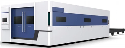 CNC 6Kw laserski stroj za rezanje pločevine Shuttle miza s pokrovom